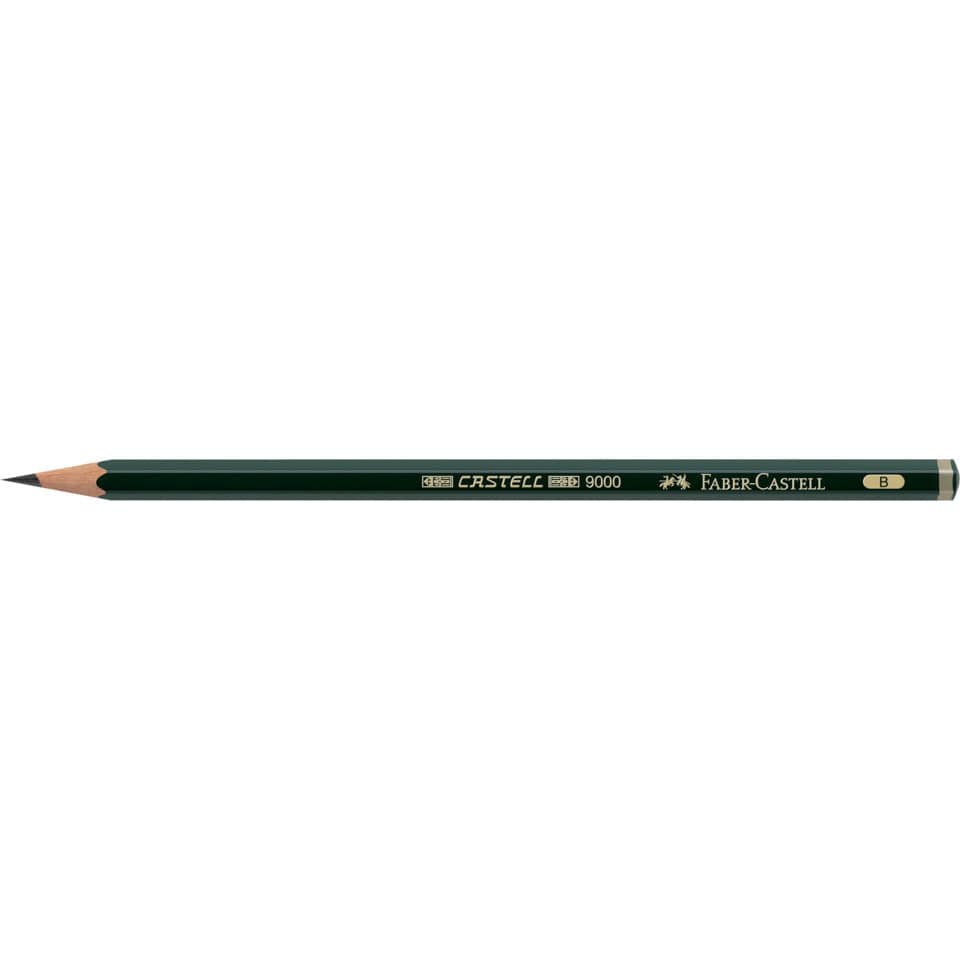 Matita di grafite Faber-Castell CASTELL 9000 B 119001