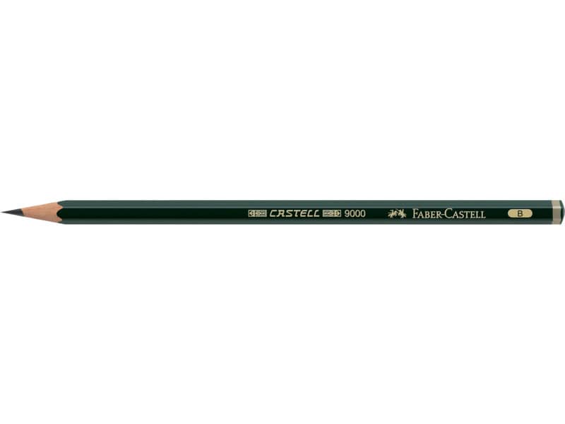 Matita di grafite Faber-Castell CASTELL 9000 B 119001