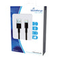 Cavo di ricarica e sincronizzazione Media Range USB 2.0/Apple Lightning 1m nero - MRCS137