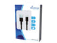 Cavo di ricarica e sincronizzazione Media Range USB 2.0/Apple Lightning 1m nero - MRCS137