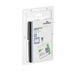Portanomi DURABLE tasca chiusa con clip inserto 60x90mm conf. 5 - 860319