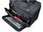 Borsa pilota con trolley Lightpak PIONEER in poliestere 47x27x38 cm nero 46108