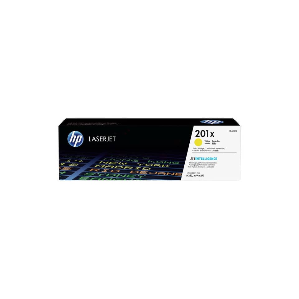 Toner alta capacità 201X HP giallo  CF402X