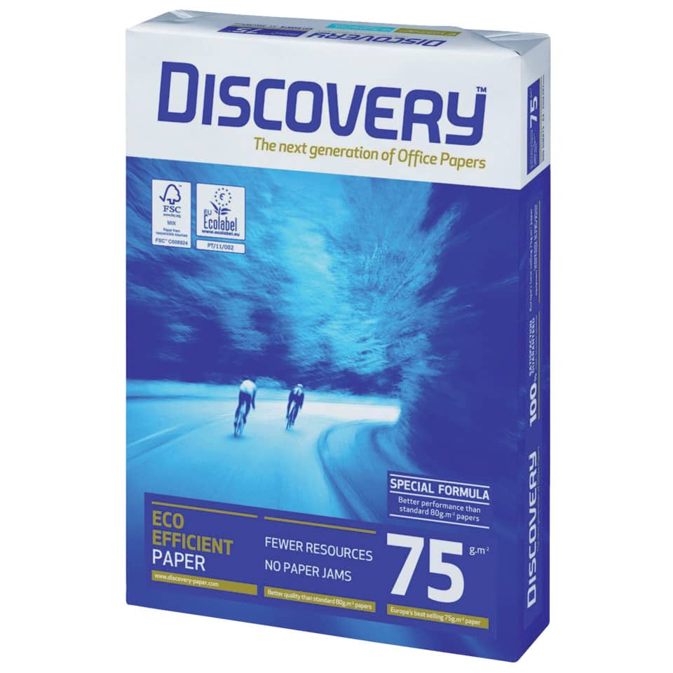 Carta per fotocopie A3 Discovery 75 g/m² risma da 500 fogli NDI0750490