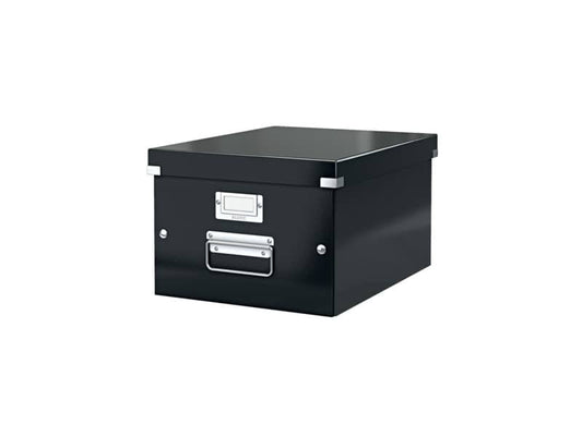 Scatola per archiviazione universale "M" Leitz CLICK & STORE nero 28,1x20x37 cm - 60440095