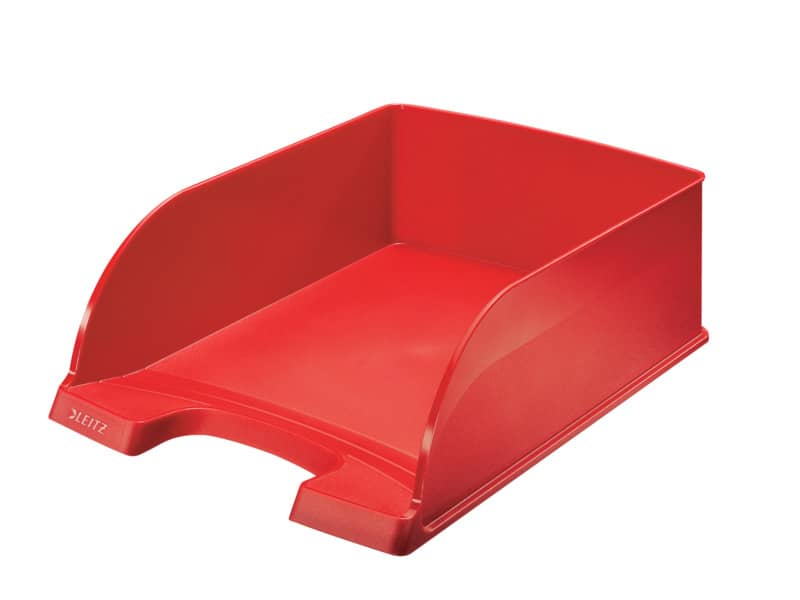 Vaschetta portacorrispondenza impilabile Leitz PLUS JUMBO in polistirolo A4 rosso 52330025