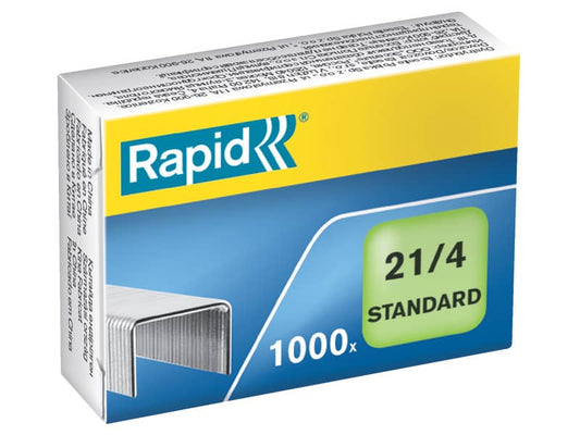 Punti metallici Rapid Standard 21/4 conf. da 1000 - 24867600
