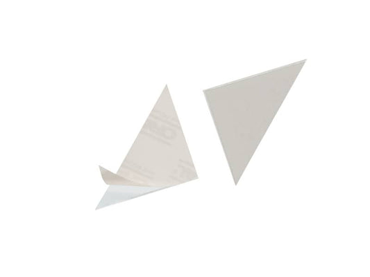 Tasche adesive DURABLE CORNERFIX® triangolari polipropilene trasparente 175x175mm conf. 100 - 828319