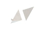 Tasche adesive DURABLE CORNERFIX® triangolari polipropilene trasparente 175x175mm  conf. 100 - 828319