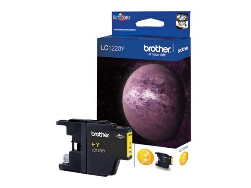 Cartuccia inkjet 1220 Brother giallo  LC-1220Y