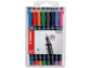 Penne Stabilo OHPen universal Superfine (S) 0,4 mm assortiti astuccio da 8 - 841/8
