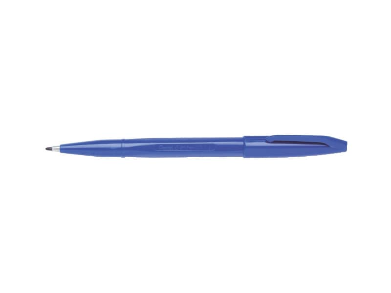 Pennarello Pentel Sign Pen punta fibra 2 mm 0,8 mm blu S520-C