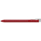 Penne a sfera a scatto Faber-Castell Grip 2022 tratto M rossa 544621