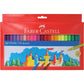 Pennarelli Faber-Castell CASTELLO standard punta fine 3 mm assortiti astuccio di cartone da 50 - 554250