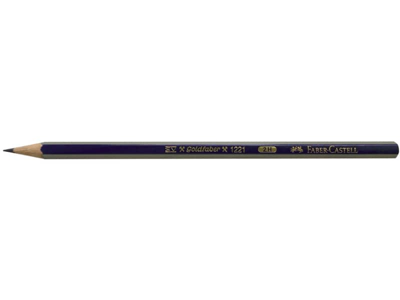 Matita di grafite Faber-Castell Goldfaber 1221 2H 112512