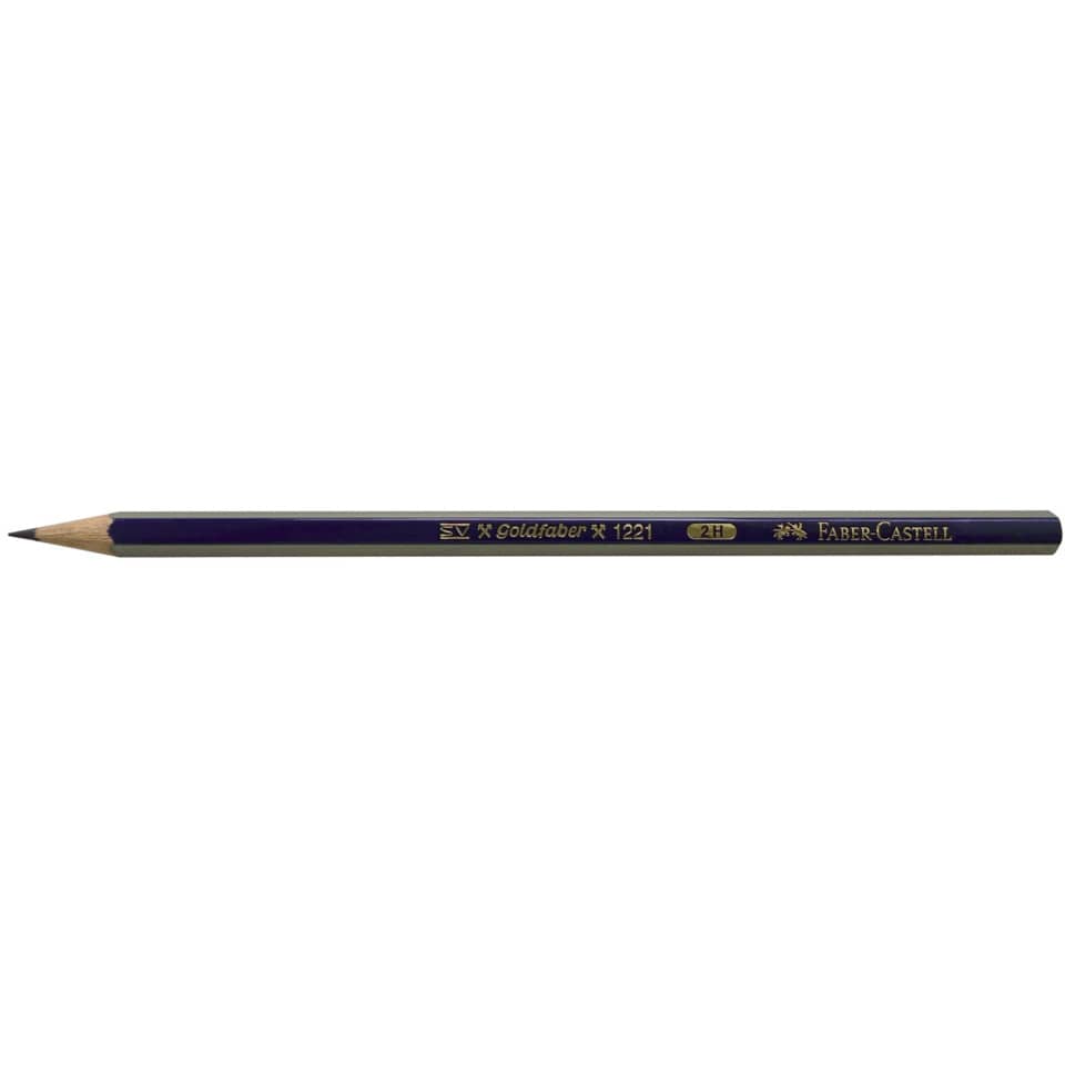 Matita di grafite Faber-Castell Goldfaber 1221 2H 112512