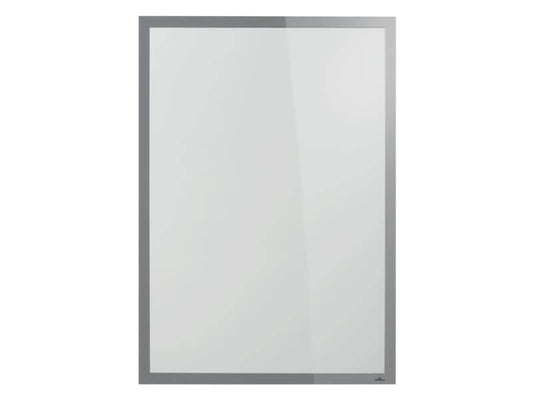 Cornice espositiva per vetrate DURABLE DURAFRAME® POSTER SUN 70X100 argento metallizzato 745x1045mm - 500723