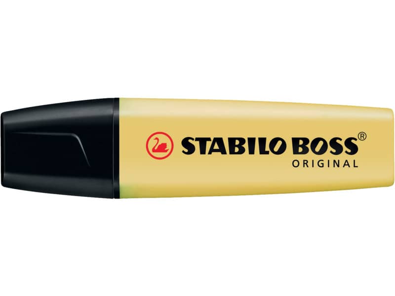 Evidenziatore Stabilo Boss Original Pastel 2-5 mm giallo banana 70/144