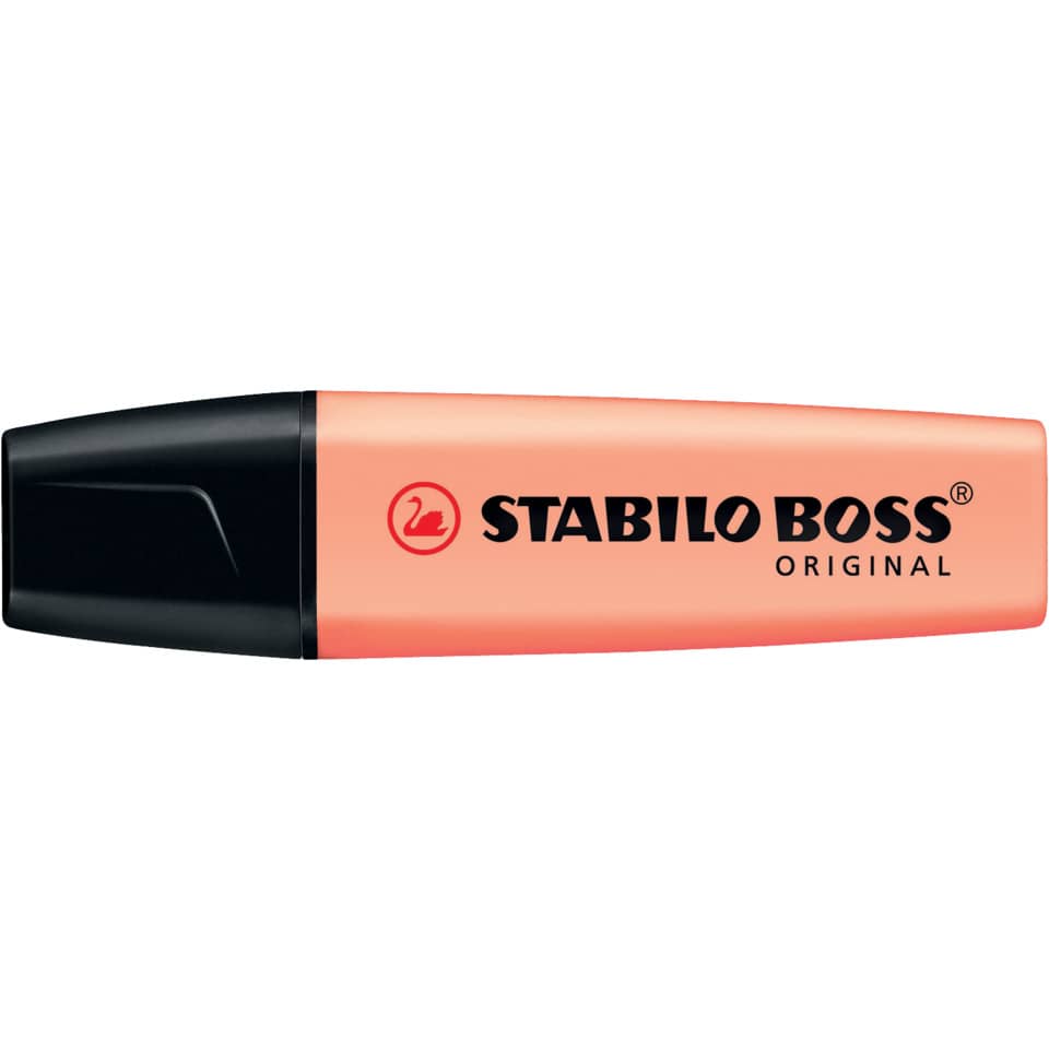 Evidenziatore Stabilo Boss Original Pastel 2-5 mm rosa pesca 70/126