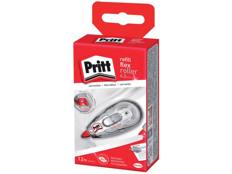 Correttore a nastro Pritt Flex Roller System 4,2 mm x 12 mt - 2679535