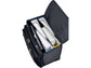 Borsa pilota con trolley Lightpak PIONEER in poliestere 47x27x38 cm nero 46108