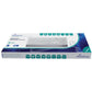 Set tastiera e mouse wireless Media Range serie highline QWERTZ, bianco/argento - MROS106
