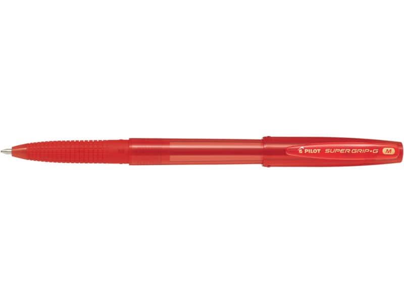 Penna a sfera Pilot Super Grip G punta M rosso 1662