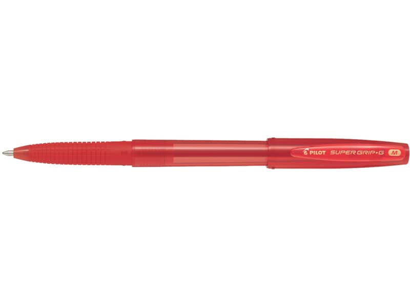 Penna a sfera Pilot Super Grip G punta M rosso 1662