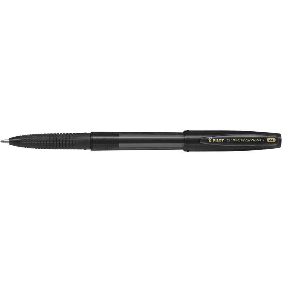 Penna a sfera Pilot Super Grip G punta M nero 1660