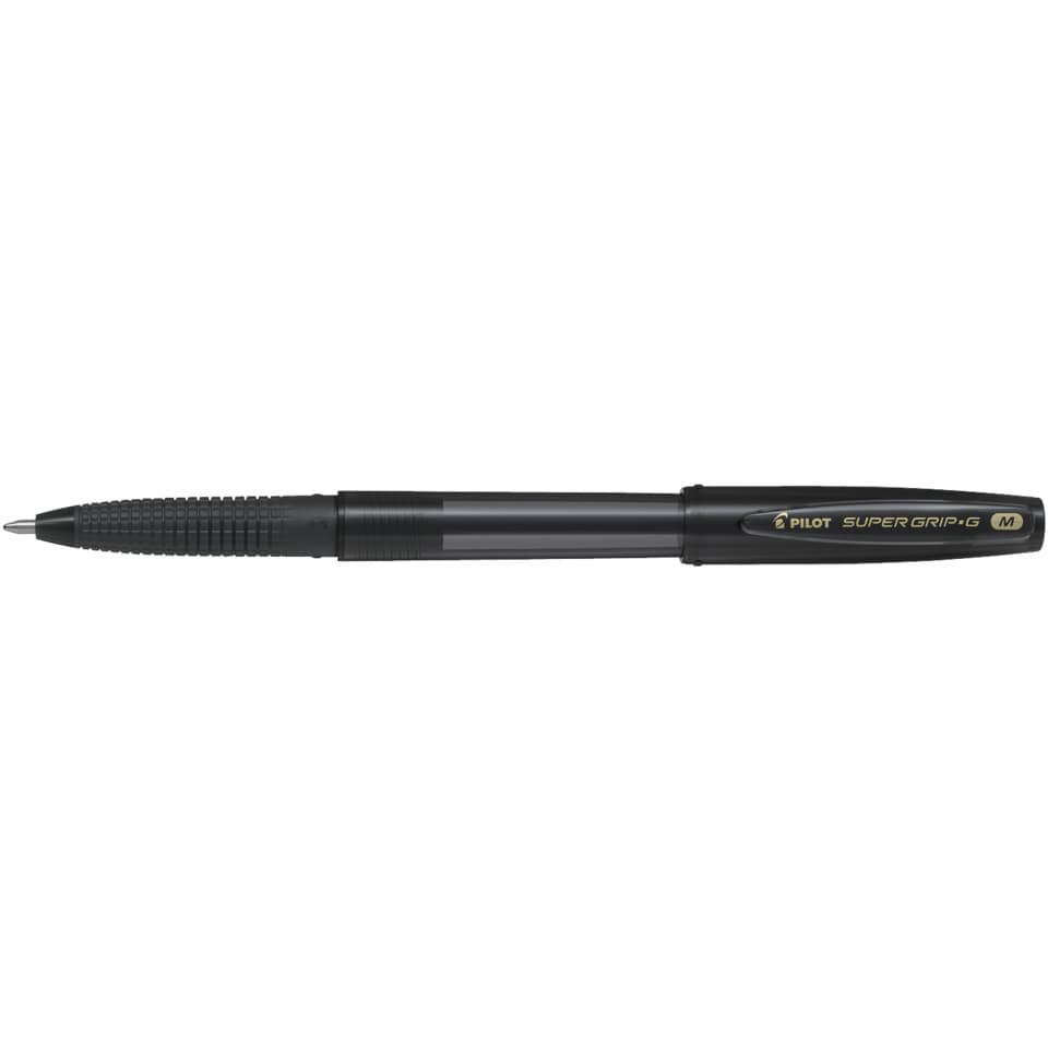 Penna a sfera Pilot Super Grip G punta M nero 1660