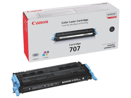 Toner 707 BK Canon nero 9424A004