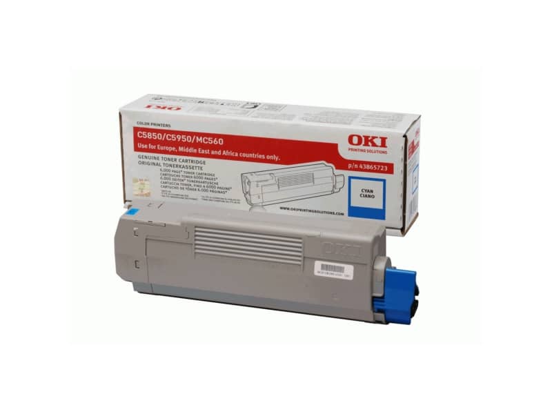 Toner Oki ciano  43865723