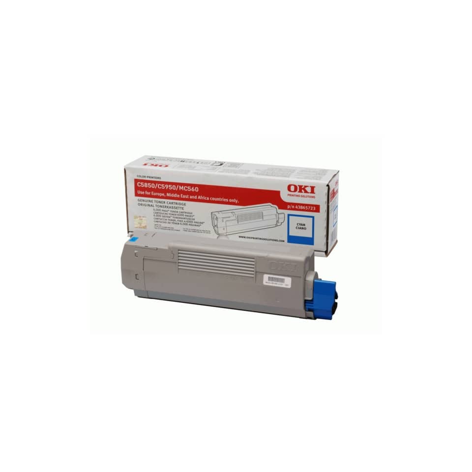 Toner Oki ciano  43865723