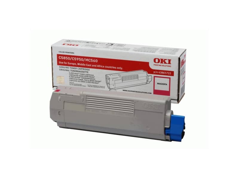 Toner Oki magenta  43865722