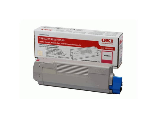 Toner Oki magenta 43865722