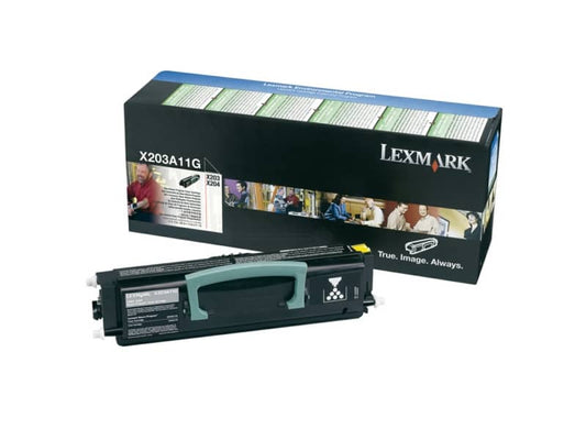 Toner return program Lexmark nero  X203A11G