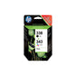 Cartucce inkjet blister 338/343 HP nero nero +colore Conf. 2 - SD449EE