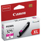 Cartuccia inkjet alta capacità CLI-571M XL Canon magenta 0333C001