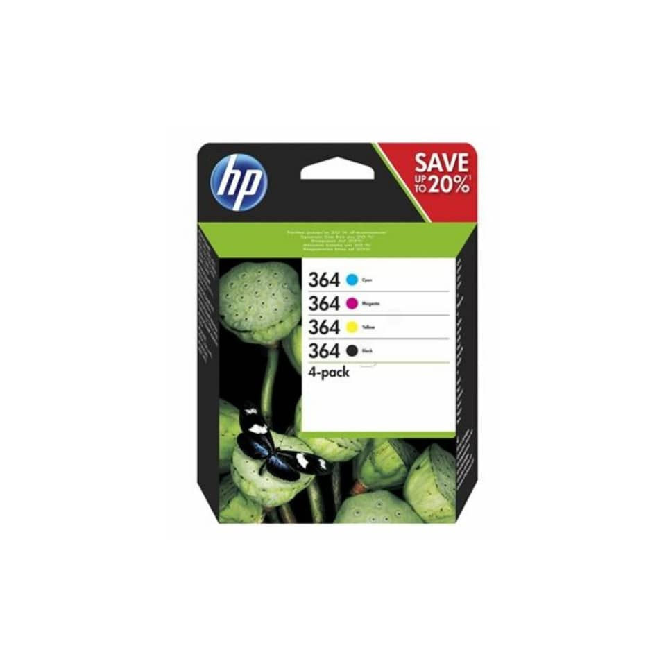 cartucce inkjet 364 HP nero+ciano+magenta+giallo Conf. 4 - N9J73AE