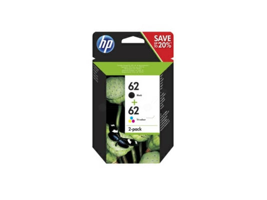 cartucce inkjet 62 HP nero +colore Combo pack - N9J71AE