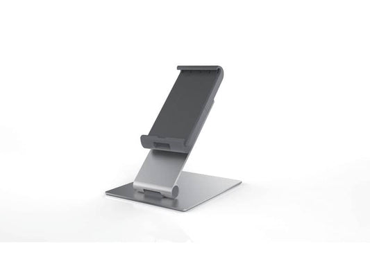 Porta tablet da tavolo DURABLE per tablet da 7" a 13" argento metallizzato 15,5x24,2x18,3cm - 893023