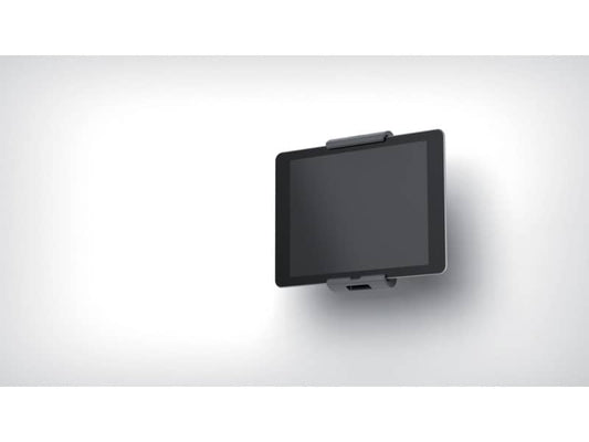 Porta tablet da muro DURABLE per tablet da 7" a 13" argento metallizzato 8,5x5x18cm - 893323