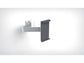 Porta tablet da muro DURABLE con braccio estensibile argento metallizzato 9,5x22,5x17cm - 893423