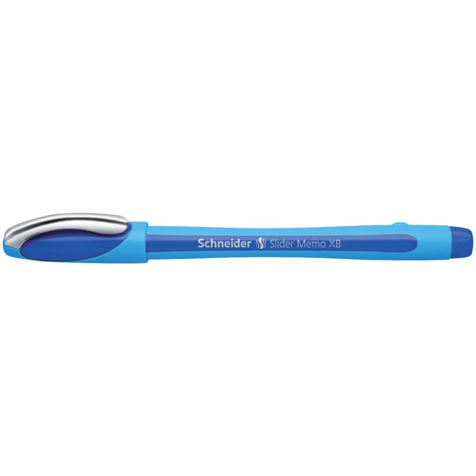 Penna a sfera Schneider Slider Memo tratto XB blu 150203