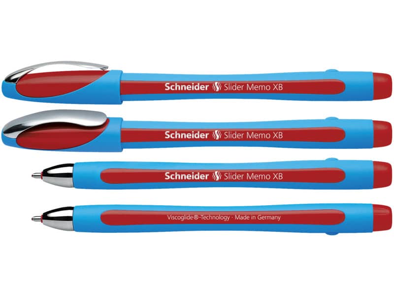 Penna a sfera Schneider Slider Memo tratto XB rosso 150202
