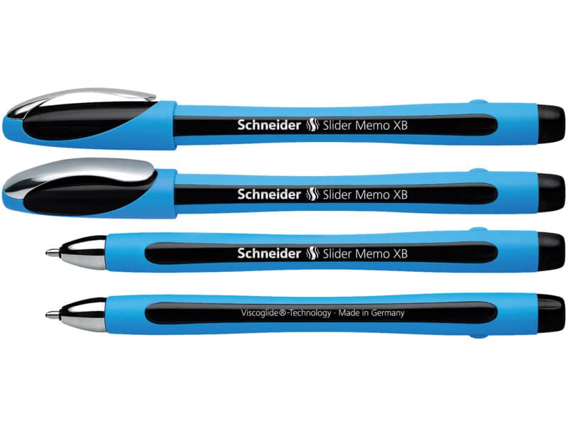 Penna a sfera Schneider Slider Memo tratto XB nero 150201