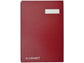 Libro firme Q-Connect 20 pagine 24x35 cm rosso KF31011