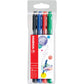 Fineliner Stabilo pointMax 0.8 mm assortiti Conf. 4 pezzi - 488/4