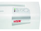 Distruggidocumenti uso moderato HSM Shredstar S10 - P-2 - 18 L - taglio a strisce 6 mm - bianco/argento - 1042121