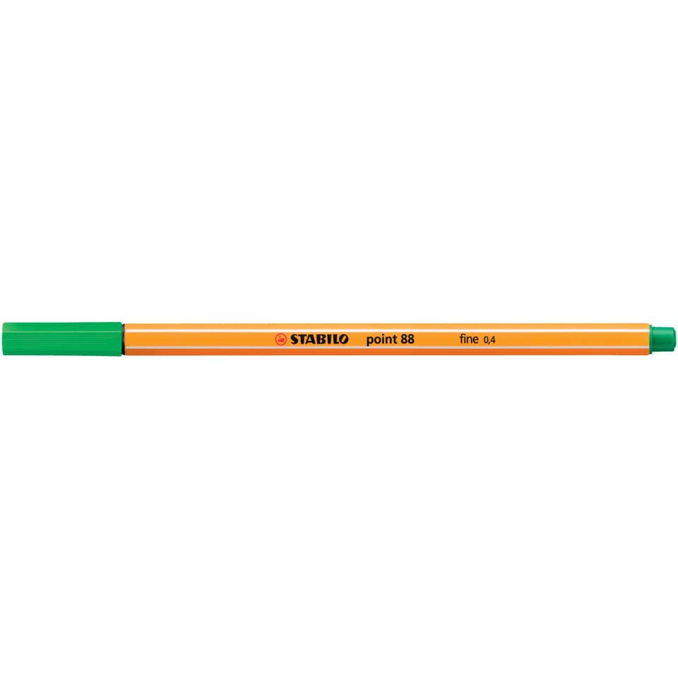 Fineliner Stabilo Point 88® 0,4 mm verde - 88/36